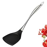 Wokwender Silikon Pfannenwender Silikon Pfannenwender Leicht zu Reinigen...