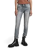 G-STAR RAW Damen Lynn Mid Skinny Jeans, Grau (faded industrial grey...