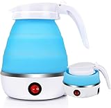 Tragbarer faltbarer Elektrischer Wasserkocher, Mini Silikon...