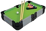 Schildkröt® Mini Billiard Tisch, kleiner Billardtisch mit 2 Queues, 16...