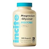 Magnesium Glycinat Nahrungsergänzungsmittel – 500 mg –...