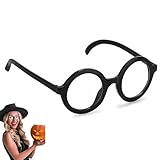 Retro Runde Brillen, Nerd Brille, Spielzeugbrille, Runde Brille, Zauberer...