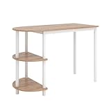 Vicco Küchentisch Freetown, Goldkraft Eiche/Weiß, 110 x 50 cm mit offene...