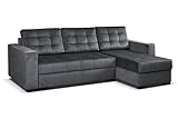 MEBLE-LUX - Universal Ecksofa mit Schlaffunktion und 2 Bettkasten LARO I...