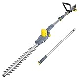 FANZTOOL Akku Teleskop Heckenschere 20V, 450 mm Schnittbreite, 14 mm...