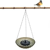 Brunnen für das Vogelbad Solarenergie,Solar Vogelbad - Wasserbrunnen für...