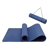 Yogamatte rutschfest und umweltfreundliche TPE Sportmatte mit Tragegurt...