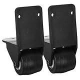 Garneck Ersatz Kofferrollen Gepäckräder mit Metalllagern Langlebig Leise...