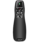 Ergonomisch Wireless Presenter für Präsentationen Fernbedienung Laptop...