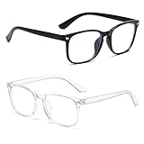 Generisch 2 Stück Blaulichtbrille | Blaulichtfilter Brille | Brille zum...