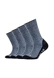 Camano Kinder Sportsocken pro tex 4er Pack 35/38 jeans-navy