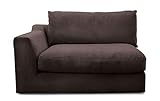 CAVADORE Sofa-Modul 'Fiona'mit Armteil links / individuell kombinierbar als...