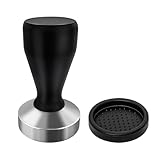 PHILORN 58mm Kaffee Tamper aus Edelstahl, Espresso-Stampfer mit...
