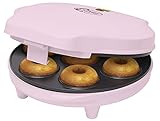 Bestron Donut Maker im Retro Design, Mini-Donut Maker für 7 kleine Donuts,...