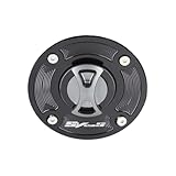 QYDNCIOSW Motorrad-Tankdeckel Keyless Motorrad Kraftstoff Gas Tank Cap...