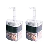 ZHAPEG 2 x Ersatzfilter für Aquarien, Baumwollkartusche, Innenfilter,...