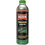 Ballistol Unisex – Erwachsene Waffenpflege BALSIN Schaftöl Dunkelbraun,...