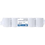 5 Stk. Premium Thermorollen 80mm x 80mm x 12mm – Thermopapier Bonrollen...