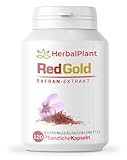 HerbalPlant RedGold Safran-Extrakt Kapseln - Natürlicher...