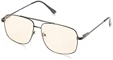 JACK & JONES Herren Jacmads Sunglasses Sonnenbrille, Black/Detail:brown...