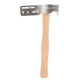 Haofy Leichter Latthammer, Einfaches Nagelziehen, Holzgriff, für...