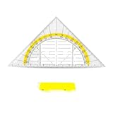 Geo Dreieck Klein Mit Abnehmbarem Griff Transparentes Geometriedreieck Aus...