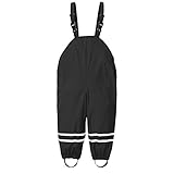 Matschhose Unisex Kinder wasserdichte Regenlatzhose Kinder Jungen Mädchen...