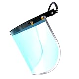 OUNONA Aluminium Gesichtsvisier mit Metallrahmen Schutzschild für...