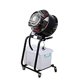 LLZJDDPLY Tragbarer Ventilator Zerstäuber, Industrieller Wasserventilator...