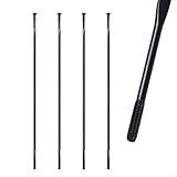 Honseadek 4 x ultraleichte Speichen für Fahrräder, 14 G, rund, gerade,...
