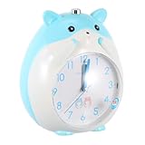 DOITOOL Kinderwecker Cartoon Hamster mit Snooze Funktion Leises Uhrwerk...