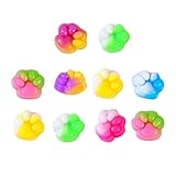 10 Stück Taba Squishy Cat, Squishy Toy Squishy Cat Paw, Fufu Squishy für...