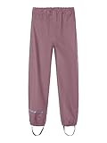 NAME IT Unisex Nkndry Rain Pant Fo Noos Jacke, Wistful Mauve, 140 EU