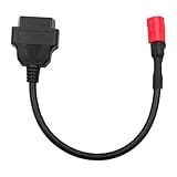 WANGCL OBD2 Kabel Adapter 16 Pin auf 6 Pin Motorrad OBD Kabel für Honda...
