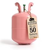 Ballongas – Helium Balloon Gas für bis zu 50 Luftballons – Helium...