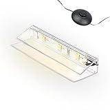 kalb | LED Glaskantenbeleuchtung Ambilux Clip transparent 3000K 5000K 1-10...