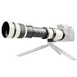 420-800 mm Telezoomobjektiv mit manueller Fokussierung für Canon...