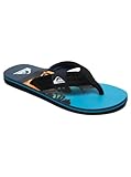 Quiksilver Herren Molokai Layback Badeschuhe, Mehrfarbig (Black/Blue/Blue...