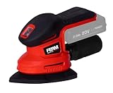 FERM AX-Power Akku-Deltaschleifer – 280 W – Variable Geschwindigkeit...