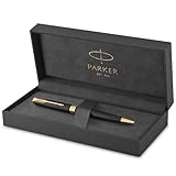 Parker Sonnet Kugelschreiber | Matt-Schwarze Lackierung mit Goldzierteilen...