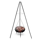 Muntel® BBQ Multi-Grill Schwenkgrill, Tripod Set,160 cm,Dreibein mit...