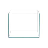 Würfel Fischglas 20x20x20CM - Ultraweißes Glas Aquarium | Kompakt Becken...