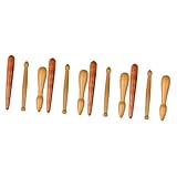 HAPINARY 12 Stck. Teiliges Massagestab aus Natürlichem Multifunktionale...