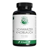 Green Naturals Schwarzer Knoblauch 750mg Vegan Kps 180 stk