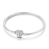 Parmuz 925 Sterling Silber Charms Armband für Frauen Liebe Herz Sommer...