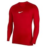 Nike Herren Dri-fit Park First Layer Longsleeve, University Red/(White), M...