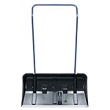 Prosperplast großer Schneeschieber Arctic Eco mit Rolle unter der Schaufel...