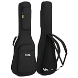 ROCKTILE EGSC-1122BK Softcase für E-Gitarre – Dick gepolsterte...