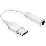 USB C auf 3,5 mm Klinke Adapter, USB C Kopfhörer Adapter, USB Typ C auf...