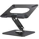 BESIGN LSX7 Laptop ständer mit 360 Drehbarer Basis, Verstellbarer...